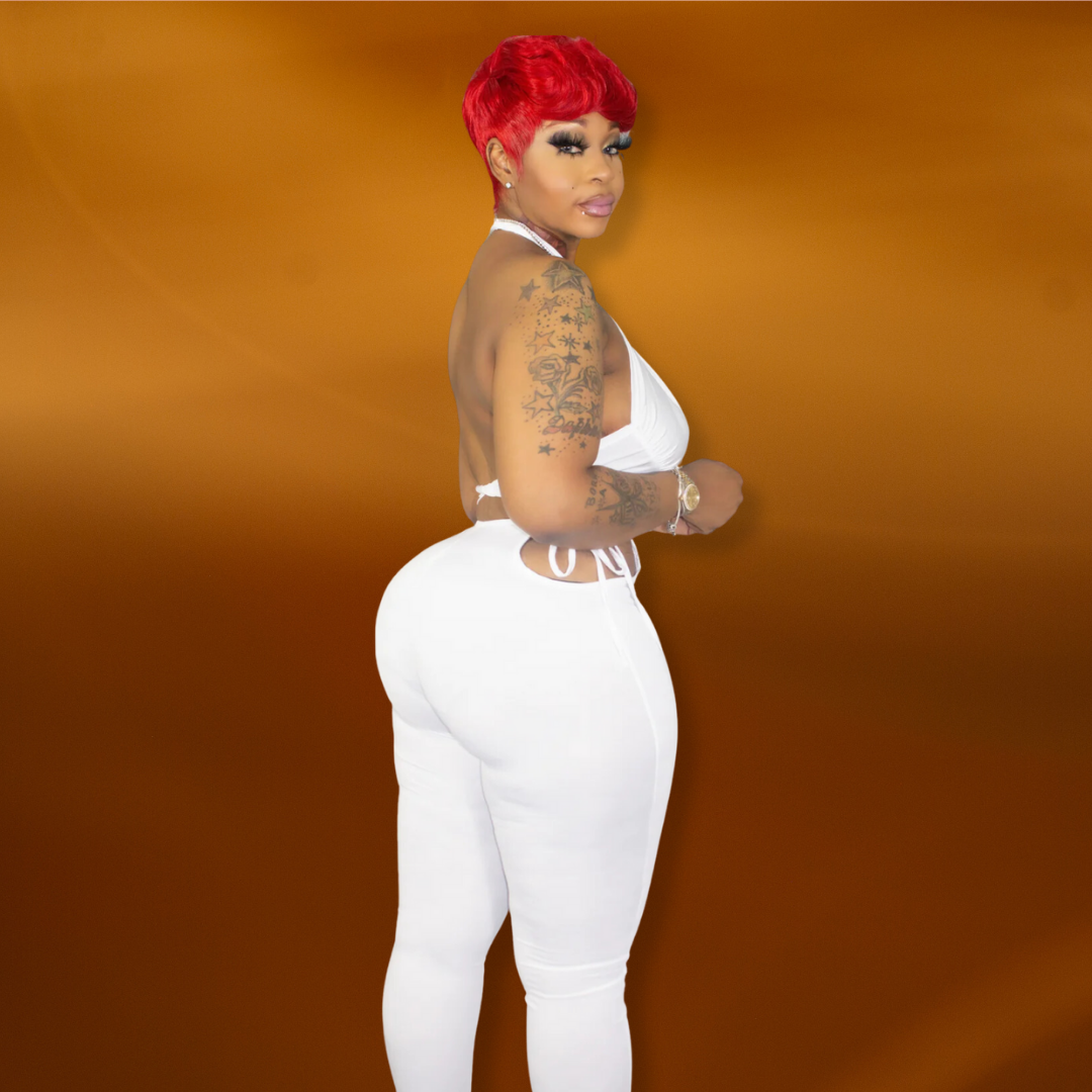 Giving Me Body Two Piece Set - White